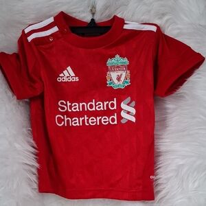 Adidas Kids Red Liverpool FC Jersey
